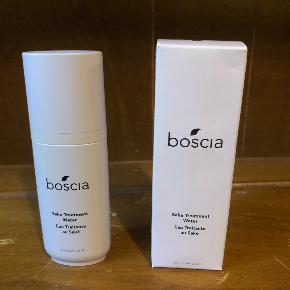 New Boscia sake water treatment